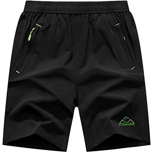 TBMPOY Mens 7 Quick Dry Active Running Workout Shorts with Mesh Liner Zip Pockets 